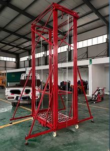 Usine directe réglable 10m Portable échafaudage électrique nouvelle Construction poussoirs déplaçant l'échafaudage électrique avec moteur - Product Image 2