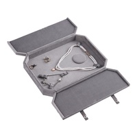 Boîte de rangement pour bijoux en flanelle de luxe, portable, avec logo personnalisé, cadeau promotionnel pour entreprise, pour colliers, bagues, boucles d'oreilles