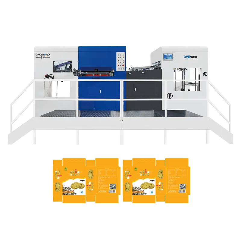 좋은 품질 골판지 종이 플레이트 펀칭에 대한 변형되지 않은 자동 다이 커팅 머신