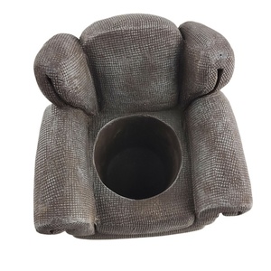 <span class=keywords><strong>Maceta</strong></span> de Cemento <span class=keywords><strong>Turquesa</strong></span> con Diseño Clásico en Forma de Sofá, Adorno de Piso, <span class=keywords><strong>Maceta</strong></span> Decorativa - Product Image 5