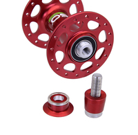 Hub Sepeda Road Bike Fixed Gear FH003, Alloy CNC, Wheelset Track, 20h 24h 32h
