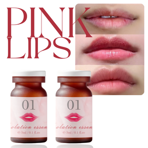 Sérum éclaircissant pour les lèvres avancé, cible la mélanine pour réduire efficacement les taches sombres, unifie le teint des lèvres roses - Product Image 1