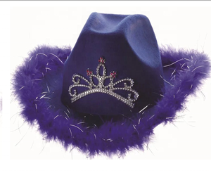 <span class=keywords><strong>Sombrero</strong></span> <span class=keywords><strong>vaquero</strong></span> <span class=keywords><strong>princesa</strong></span> niña para fiesta - Product Image 3