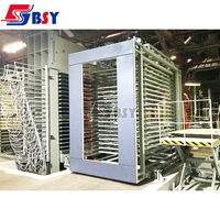 Presse à chaud hydraulique BSY pour la fabrication de contreplaqué