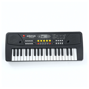 Teclado Electrónico BIG FUN, Piano Eléctrico de 37 Teclas, USB Tipo C, Plástico, Instrumento Educativo para Niños - Product Image 1