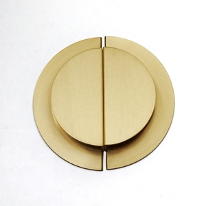De Lujo latón media luna de la manija del Gabinete de muebles de dormitorio cocina hardware perillas y manijas - Product Image 1