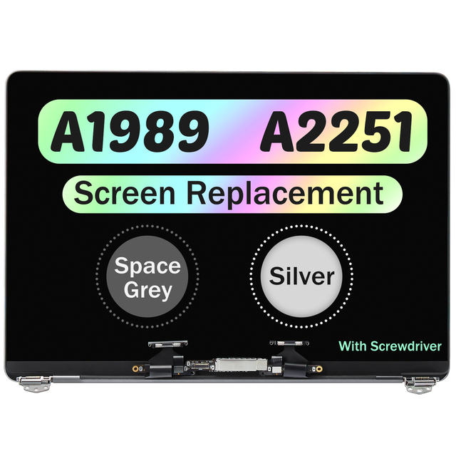 13.3" Display Replacement LCD Screen for MacBook Pro A2159 A2289 A1989 A2251 Assembly EMC 3214 3358 3348 3456 3301