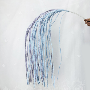 <span class=keywords><strong>Un</strong></span> lingot d'or pend au-dessus du cœur d'<span class=keywords><strong>un</strong></span> amoureux Fashional Home Decoration Artificial Hanging Leaf Seagrass Plastic Green Plant - Product Image 4