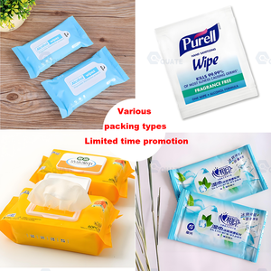High Speed Automatic Wet <strong>Wipes</strong> Machine Single Pack Nonwoven Wet Tissue Cutting Packaging Line - Product Image 2