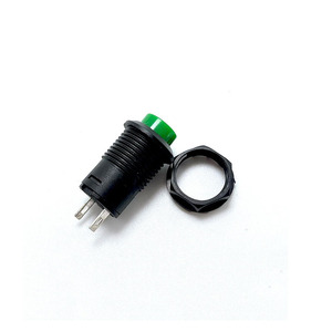 Push Switch DS-427 / 428 Round <b>Button</b> Switch 12mm Non Lock Self Reset Lock Point Switch <b>Button</b> - Product Image 2