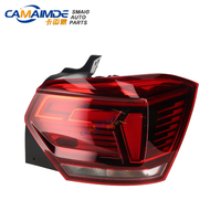 Luz Trasera LED para Auto, Lámpara de Freno con Lente Roja para Polo Modelo 2019-2021, Nueva 2G0945207B 2G0945208B