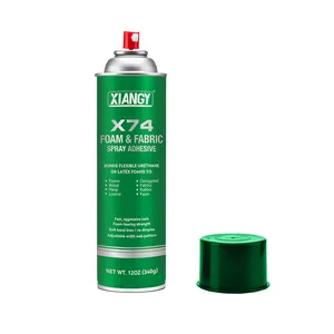 Spray adhésif d'isolation de panneau de mousse d'isolation phonique X74