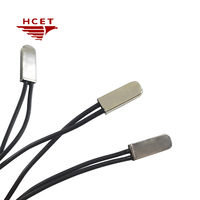 Interruptor de protección térmica HCET TB05 5A 75c, interruptor térmico bimetálico normalmente cerrado, interruptor de Control de temperatura con caja de Metal en Stock