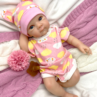 Poupée Reborn en Silicone Bettie de 16 pouces à Yeux Ouverts, Yeux Étoilés Scintillants, Toucher Doux pour les Passionnés de Poupées, Nouvelles Mamans et Simulation Parentale