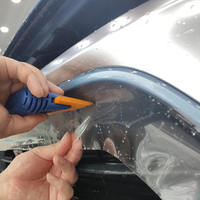 Protection de peinture de carrosserie de voiture de luxe transparente en TPU PPF auto-réparatrice, résistante aux UV, hydrophile, anti-rayures, anti-jaunissement, 7,5 mil, brillante