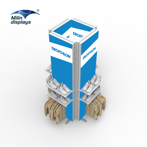 Led Hộp ánh sáng triển lãm thương mại gian hàng Backlit Backdrop tường + trụ cột Kit seg hiển thị - Product Image 2