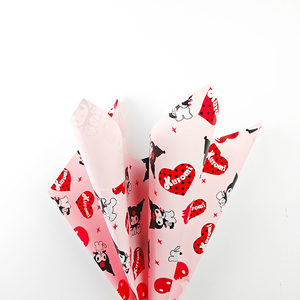 Thiết Kế Hàn Quốc Nhựa Không Thấm Nước Hoa Nguồn Cung Cấp Bó Hoa Giấy Gói Cho Hoa Và Quà Tặng Cao Cấp Giấy & Bìa - Product Image 6