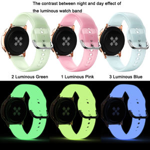 <span class=keywords><strong>Bracelet</strong></span> à paillettes Tschick 20mm pour <span class=keywords><strong>Samsung</strong></span> <span class=keywords><strong>Galaxy</strong></span> <span class=keywords><strong>Watch</strong></span> 5 Pro 45mm actif <span class=keywords><strong>2</strong></span> <span class=keywords><strong>Bracelet</strong></span> Sport en <span class=keywords><strong>Silicone</strong></span> <span class=keywords><strong>Galaxy</strong></span> <span class=keywords><strong>Watch</strong></span> 4 44 40mm classique - Product Image 3