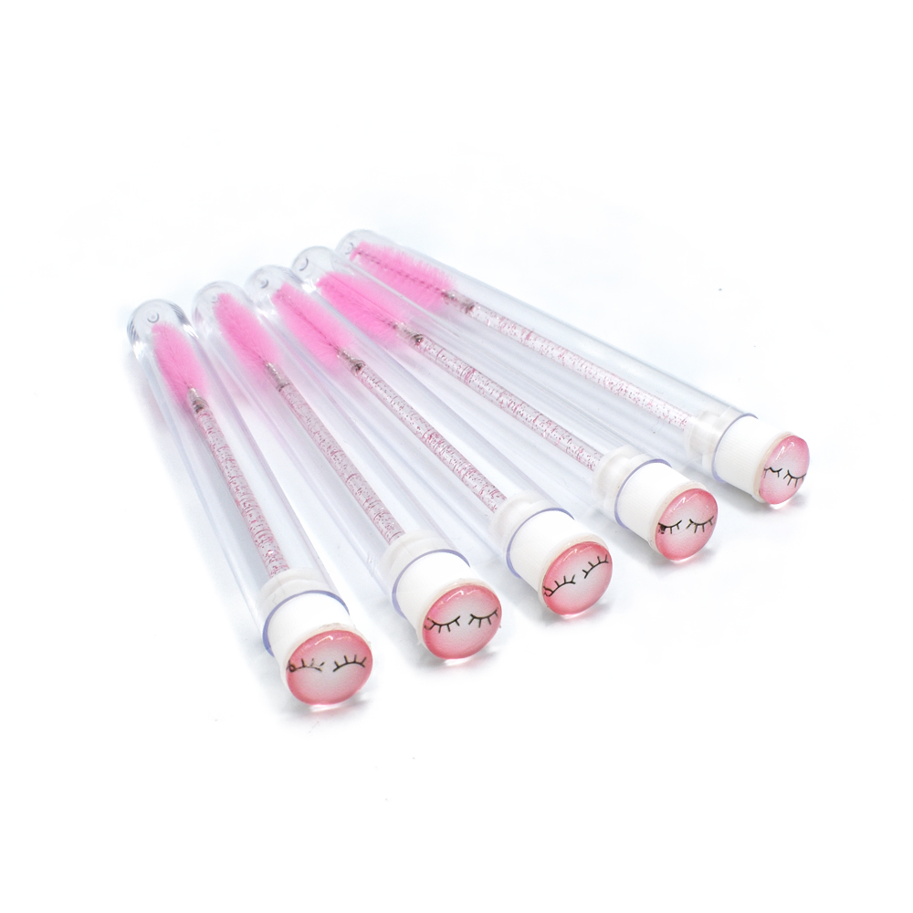 1 pcs eyelash keychain spoolie