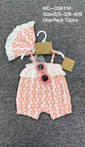 Vente <span class=keywords><strong>en</strong></span> gros Vêtements rampants modèle <span class=keywords><strong>en</strong></span> écharpe pour bébé femme florale de haute qualité avec chapeau lunettes Costume de bébé trois pièces - Product Image 6