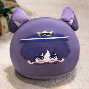 Peluche Funina Tuan <span class=keywords><strong>Zi</strong></span> Maple Yuan Wan Ye Thunderbolt General Naxi Da Zhong Li avec rembourrage en coton PP, hauteur 31-50 cm, 14+ - Product Image 6