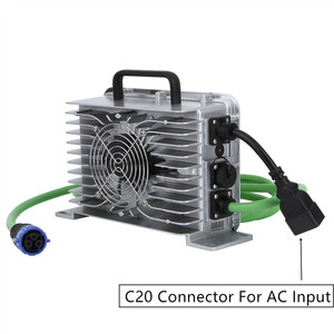 EU Plug 58.4V 35A On-Board Charger for 16S <b>Battery</b> for Golf Cart - Product Image 5
