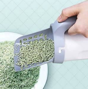 Pala para Arena de Gatos Desmontable de Gran Capacidad, Integrada, para Limpieza Rápida de Excrementos, Accesorio de Plástico para Caja de Arena de Gatos - Product Image 4