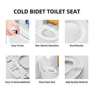 <span class=keywords><strong>Asiento</strong></span> de bidé <span class=keywords><strong>redondo</strong></span> con pulverizador personalizado, <span class=keywords><strong>asiento</strong></span> de inodoro mecánico no electrónico para baño - Product Image 3