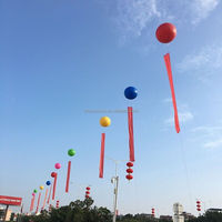 Décoration d'événement de ballon de sphère d'hélium gonflable de qualité personnalisée