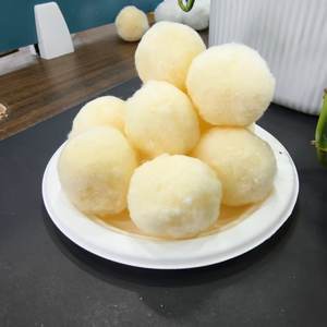 3～5ミクロンの省エネ水フィルターメディア、水槽用ファイバーボール、100％ポリエステルファイバーボール - Product Image 6