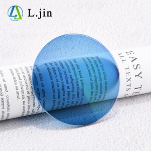 L.Jin 1.56 Verres Photochromiques HMC à Vision Unique avec Traitement Vert/<span class=keywords><strong>Bleu</strong></span>/Rose/Orange/Violet, Protection UV420, Verres Optiques Anti-Lumière Bleue - Product Image 2