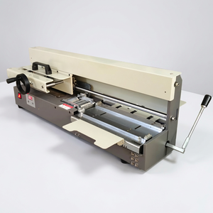 Máquina de Encuadernación Perfecta con Pegamento Termofusible Manual A4 de Escritorio para Libros de Tapa Dura, Suministro de Fábrica - Product Image 1