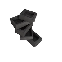 Moule en graphite haute pureté à prix d'usine pour four à induction, dimensions personnalisables pour la coulée d'or, d'argent et de cuivre