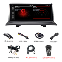 10.25 pouces Android voiture stéréo GPS Navigation lecteur multimédia avec contrôleur pour BMW X3 E83 2004-2010 DSP BT voiture Auto vidéo