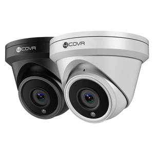 Caméra IP Mini Turret 4COVR 6MP 5MP avec capteur Sony, PoE, vision nocturne, détection faciale IA, surveillance de sécurité intérieure/extérieure - Product Image 1