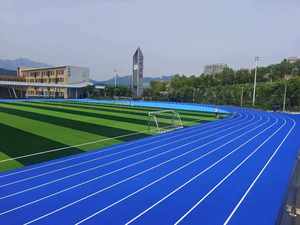 INOLP IAAF Sports Flooring Piste de course préfabriquée Iaaf Approuvé Piste de course athlétique en caoutchouc pour piste de tartan de stade - Product Image 4