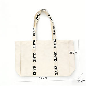 ヨガマットバッグ2025エコフレンドリー旅行カスタムピラティバッグトトート再利用可能大型キャンバスバッグカスタムプリントロゴ付き - Product Image 3