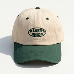 OEM Custom 6 Panel Embroidery Logo Green Baseball <b>Caps</b> Washed Cotton Unstructured Dad <b>Hats</b> - Product Image 3