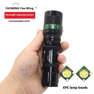 Usine directe 18650 LED lampe de poche tactique multifonctionnelle Portable USB charge forte mise au point ménage extérieur - Product Image 5