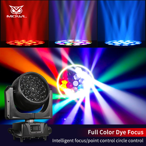 Étanche IP65 Bee Eye 19x40W RGBW 4in1 DMX Zoom LED Wash Moving Head Light pour les événements de spectacle de scène en plein air - Product Image 3