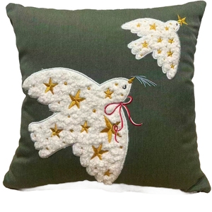 Nordic Instagram Customizable Embroidery <b>Flower</b> <b>Cushion</b> & Pillow Decor, Polyester Waist Pillow for Living Room Bedroom Bedside - Product Image 3