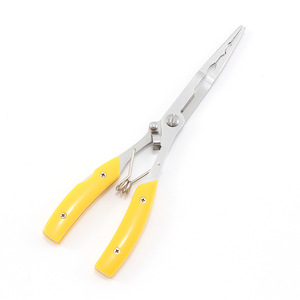 Pince à leurres <span class=keywords><strong>de</strong></span> pêche longue portée, coupe-<span class=keywords><strong>ligne</strong></span>, décrocheur d'hameçons, ouvre-anneaux fendus, Alicates Pesca, pour eau salée et eau douce, équipement <span class=keywords><strong>de</strong></span> kayak - Product Image 5