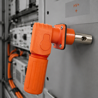 Connecteur haute tension haute puissance 200A monophasé pour stockage d'énergie, prise de connecteur à courant élevé pour armoire de stockage d'énergie nouvelle génération