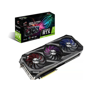 การ์ดจอเกมมิ่งรุ่น Sus Strix Rtx3090 O24g พร้อมความเร็ว 1860 1890 เมกะเฮิรตซ์ หน่วยความจำ 24GB GDDR6X รองรับจอภาพ 8K RTX 3090 GPU - Product Image 1