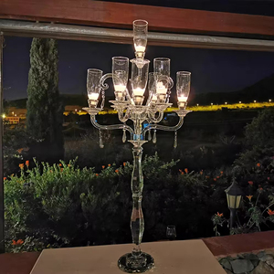 Alto 9 arms <span class=keywords><strong>Lampadario</strong></span> di Cristallo Uragano candelabri MH-Z0113 - Product Image 3