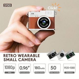Cámara de Fotos Retro Mini S150 con Pantalla, Cámara Pequeña Portátil HD 1080P para Interiores y Exteriores, Videograbadora, Mini Cámara de Bolsillo para Niños - Product Image 2
