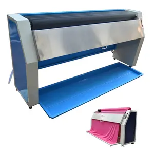 Machine de prérétrécissement de tissu, machine de réglage de chaleur de tissu de vapeur rotative automatique