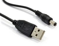 Cable de alimentación Universal USB A macho A CC, adaptador de 5,5x2,1mm, Cable de carga de 5V para tableta de Monitor de modelo RC