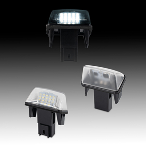 Lampe de <span class=keywords><strong>plaque</strong></span> d'<span class=keywords><strong>immatriculation</strong></span> LED haute luminosité pour Peugeot <span class=keywords><strong>206</strong></span> Citroen C3 ISO certifié lumière de voiture - Product Image 4
