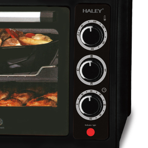 Haley 2000W 48L Lò nướng điện bếp lớn công suất lớn nướng bánh mỳ cửa kính nhà bếp điện lò nướng đối lưu để nướng - Product Image 4